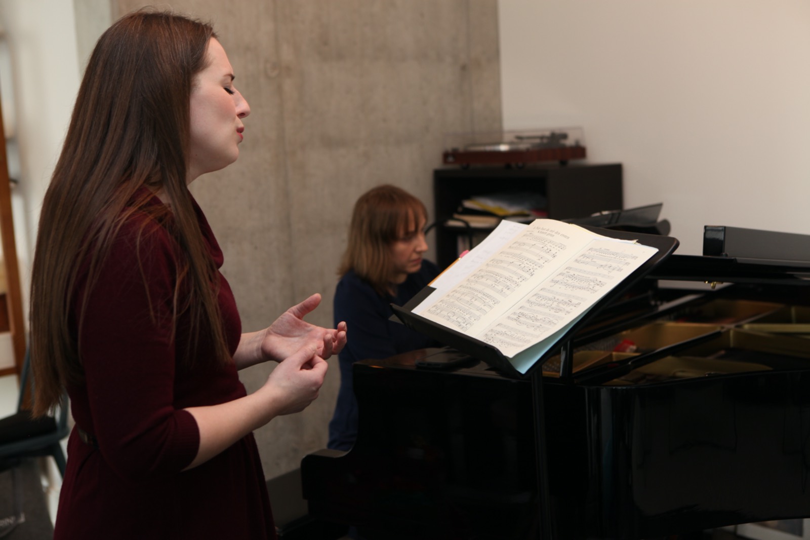 Carolyn Sundlof Boudreau in performance